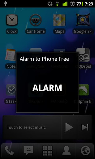 Alarm to Phone Free