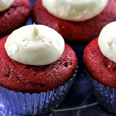 Red Velvet Cupcakes with Cream Cheese Frosting