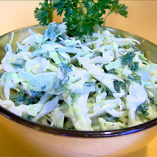 Cabbage Parsley Coleslaw