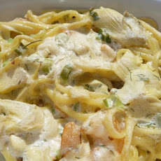 Artichoke & Shrimp Casserole W/ a Scandinavian Twist