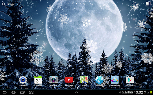 download Winter Night Live Wallpaper free