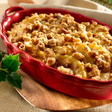 Cinnamon Apples With Pecan Crumble