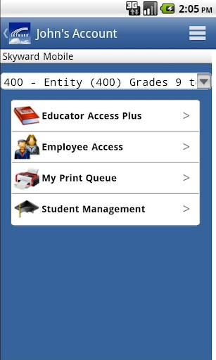 Skyward Mobile Access