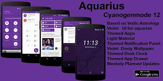 How to get Aquarius CM12 Theme 1.2 unlimited apk for laptop