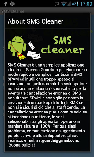 SMS SPAM Cleaner