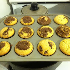 Nutella Swirl Cupcakes
