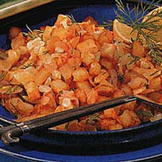 Dill Smoked-Salmon Hash