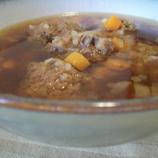 Simplified Traditional Albondigas Soup