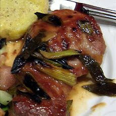 Hoisin and Honey Glazed Pork Chops