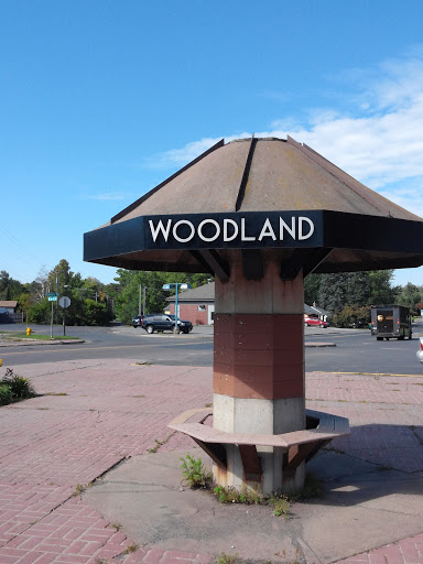 Woodland Community Shade Bench