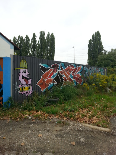 Graffiti on Wall Poděbrady
