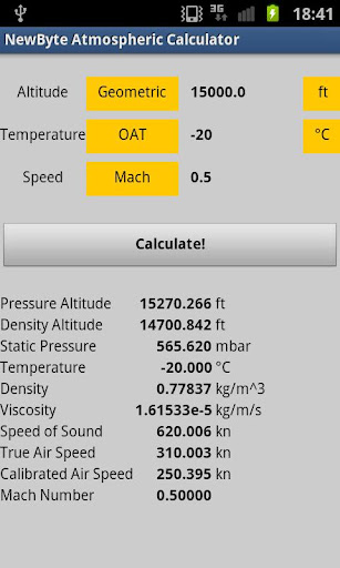 【免費天氣App】Atmospheric Calculator-APP點子