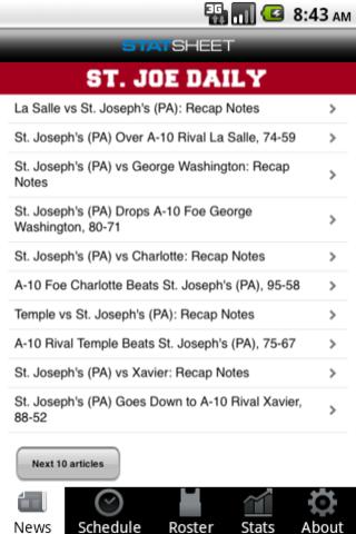 【免費運動App】St. Joseph's (PA) Basketball-APP點子