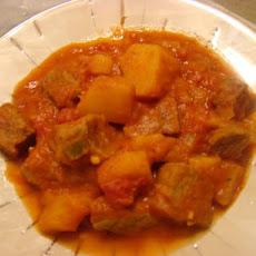 Smothered Lamb (Or Pork or Beef)