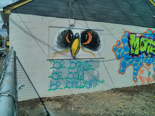 Eagle Graffiti Mural