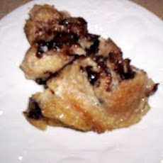 Chocolate Banana Bread Pudding