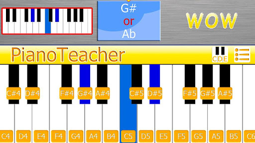 PianoTeacher Free Learn Chords