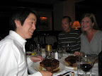 the bet: $150 if I finish it. Chu mocks me by ordering one for himself, as well. Just because he can. (check out Dan's face)