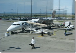 our plane from Denver to Rapid City