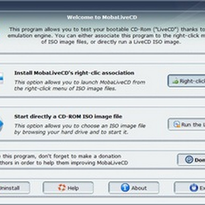 MobaLiveCD, Jalankan Linux Live CD Tanpa Restart PC