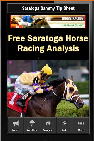 Saratoga Horse Racing Tips