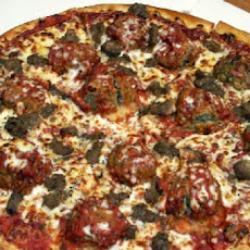 Meatball Pizza