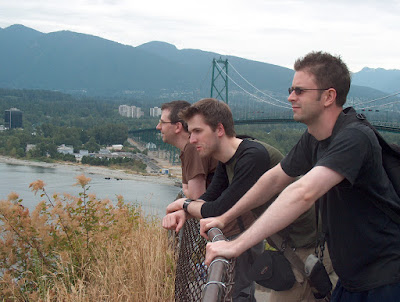 The Triple Entente with Lions Gate Bridge in the background