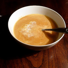 Potage Aux Poivrons Rouges (French Red Pepper Soup)