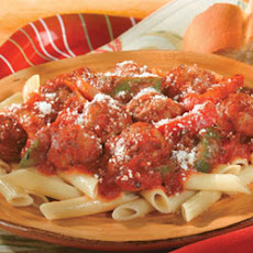 Italian Sausage and Peppers with Penne