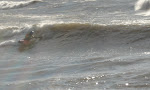 Keith Wikle Surf Kayaking Lake Michigan. This was the best ride of the day! All carving, all greenwater. keithwikle.com
