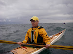 Doug Van Doren pausing for the camera. Lake Michigan, keithwikle.com