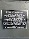 Bienville's Plantation Plaque