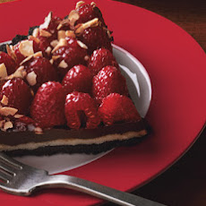 Chocolate, Almond, and Raspberry Tart