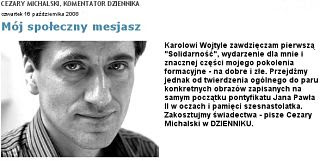 Cezary Michalski, Dziennik, funkcjonariusz, bełkot, propaganda komunistyczna, ubekistan