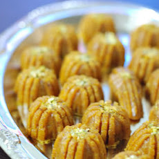 Pumpkin Almond Peda