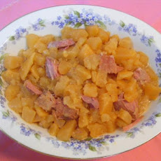 Southern Rutabaga With Ham Bits