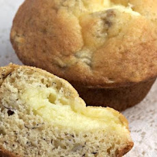Banana Muffins With Cream Cheese