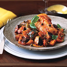 Monkfish with Ratatouille