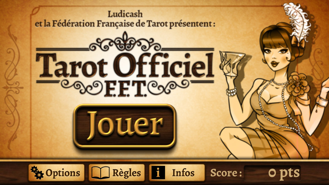 Android application Tarot Officiel FFT Lite screenshort