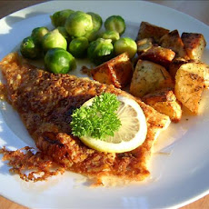 Parmesan Plaice (Or Flounder)