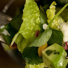 Romaine and Watercress Salad with Cilantro Vinaigrette Recipe