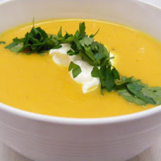 Creamy Carrot and Sweet Potato Soup