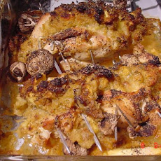 Chicken Breast Stuffed With Pineapple Stuffing