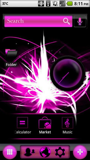 Livid Pink theme for GDE - HD