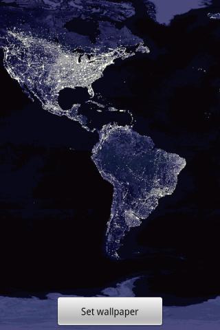 Night Earth Live Wallpaper