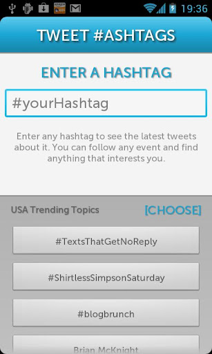 Tweet Hashtags