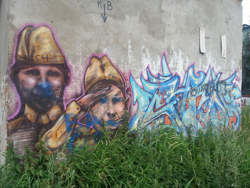 Soldiers Graffiti