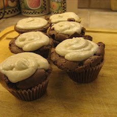 Chocolate Chai Spice Cupcakes