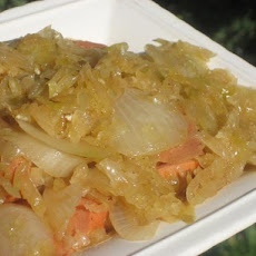 Sausage and Sauerkraut Pot