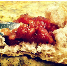 Sweet Onion and Rosemary Jam with Sage Butter Crostini
